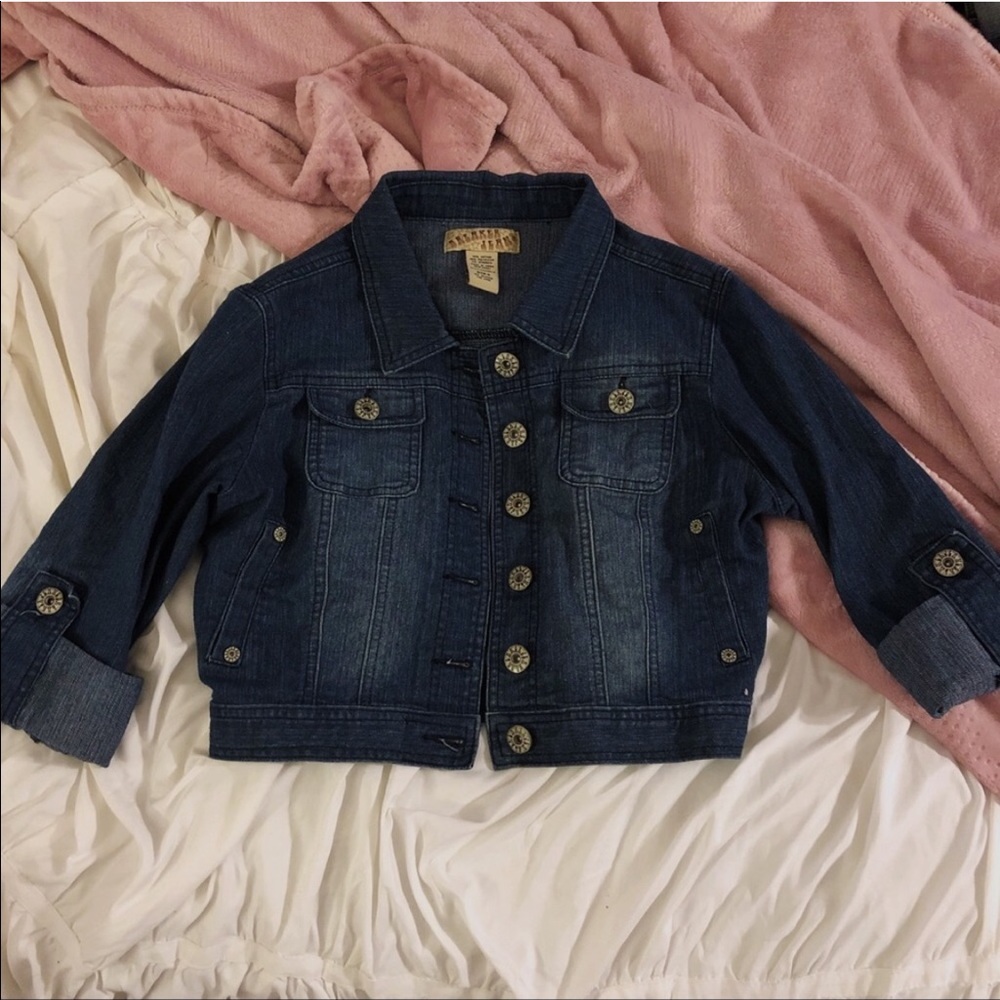 Cropped Jean Jacket
